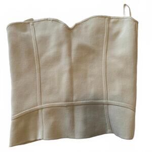 zara corset tube top